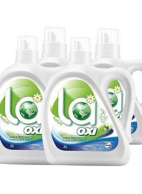 la OXI Laundry Detergent Liquid Soap High Efficiency Clean