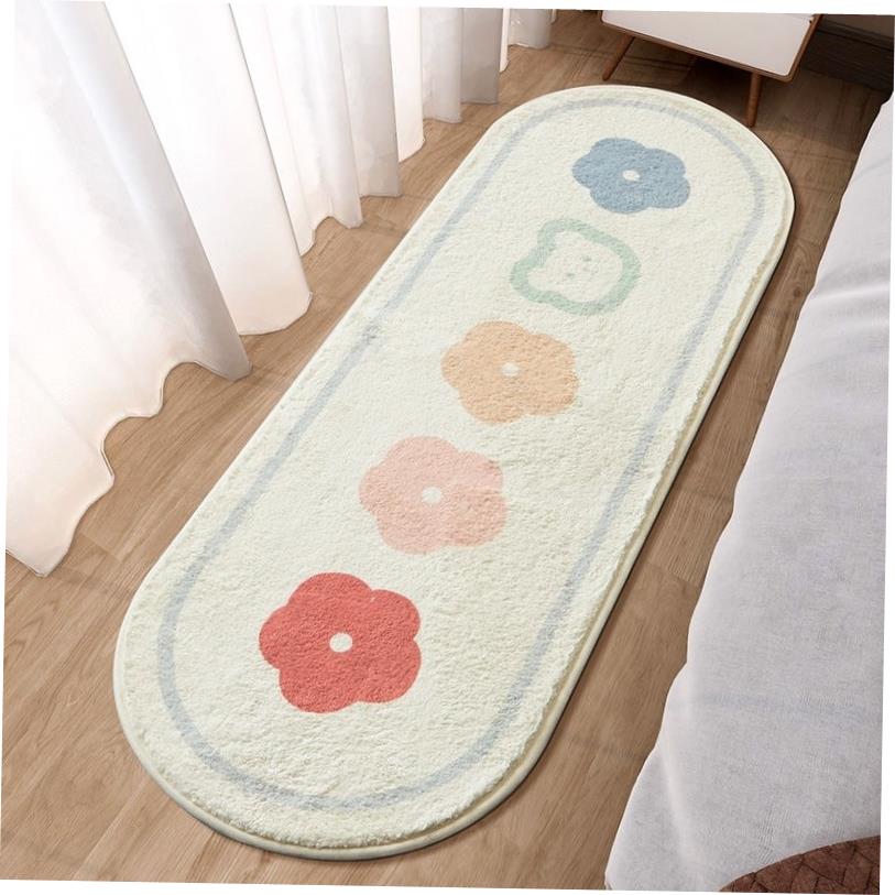 Carpets Plush carpet bedroom rug bedside blanket floor mat