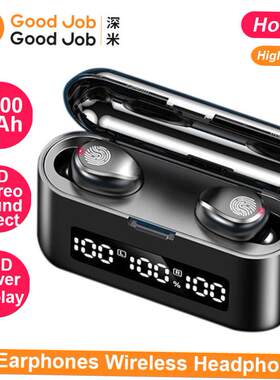 Bluetooth Earphones HD Stereo Wireless Headphones Headset