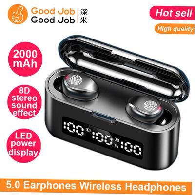 Bluetooth Earphones HD Stereo Wireless Headphones Headset