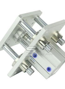 四导柱气缸 F1820.80.50.4.B.M 顶升平台铝板气缸63/80可定制行程