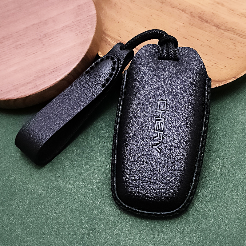 奇瑞高端商务羊皮汽车钥匙套