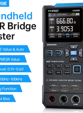 FNIRSI LC1020E Handheld digital bridge Components tester