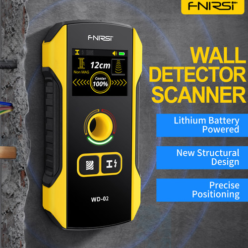 FNIRSI WD-02 Wall Detector Scanner Metal Wooden AC Cable