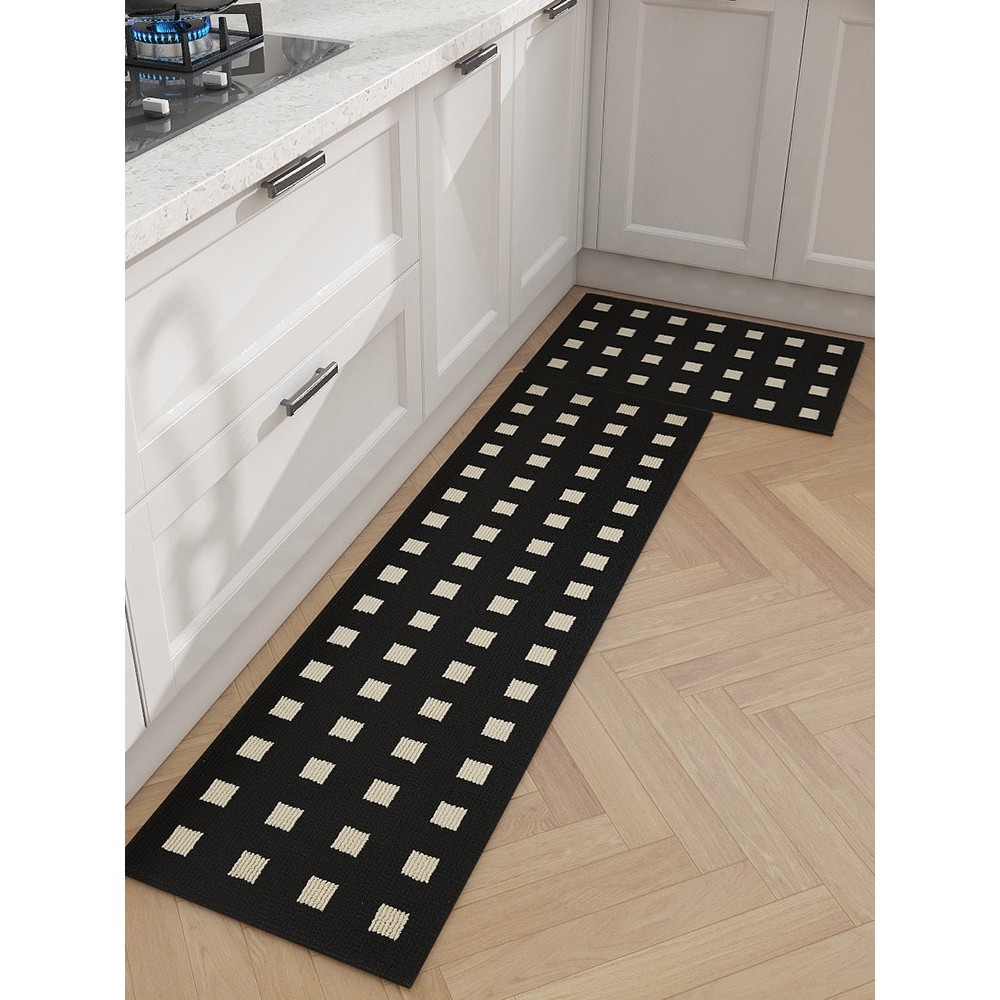 新中式厨房专用地垫长条吸水防滑防油可擦免洗脚垫子耐脏门垫地毯,居家布艺,厨房地垫,淘宝优惠券,粉丝福利购,淘宝优惠卷