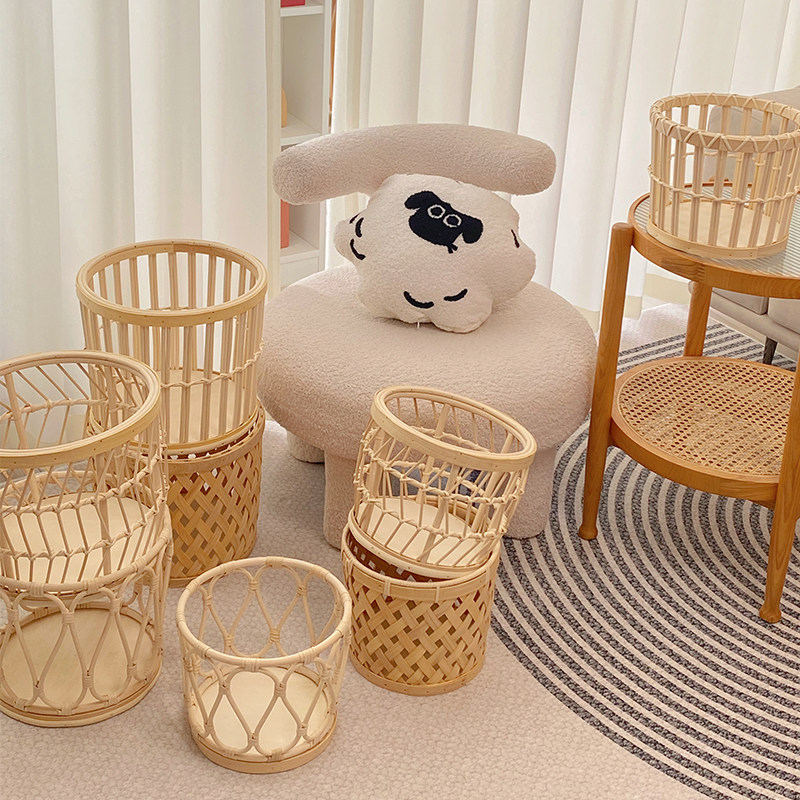 装饰印尼藤编篮子森空间