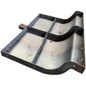 防撞墙钢模具桥梁护栏模具公路水泥现浇钢模板中央分隔带定型模板