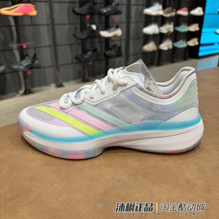 阿迪达斯篮球鞋Adizero Select 3男低帮回弹透气竞速运动鞋JP9421