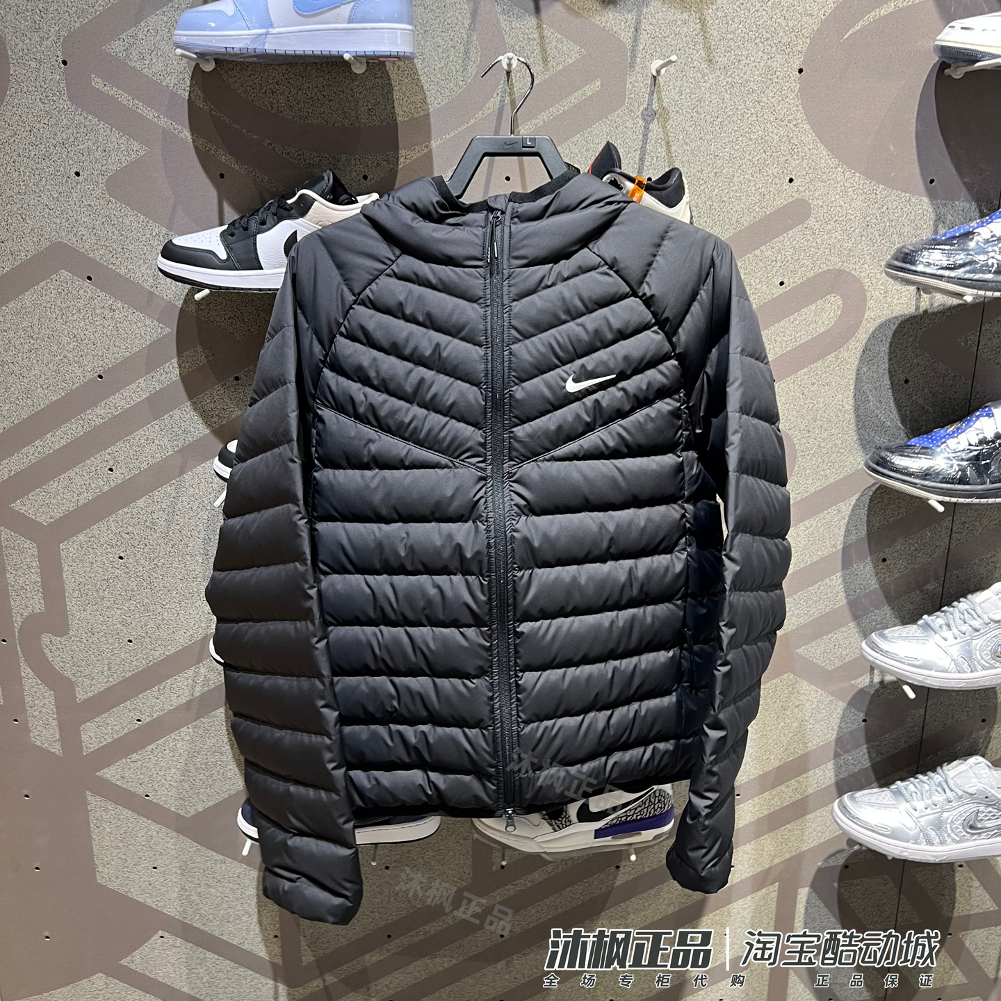 耐克排骨羽绒服男26冬季连帽防风轻薄保暖运动外套JA0742-010-097