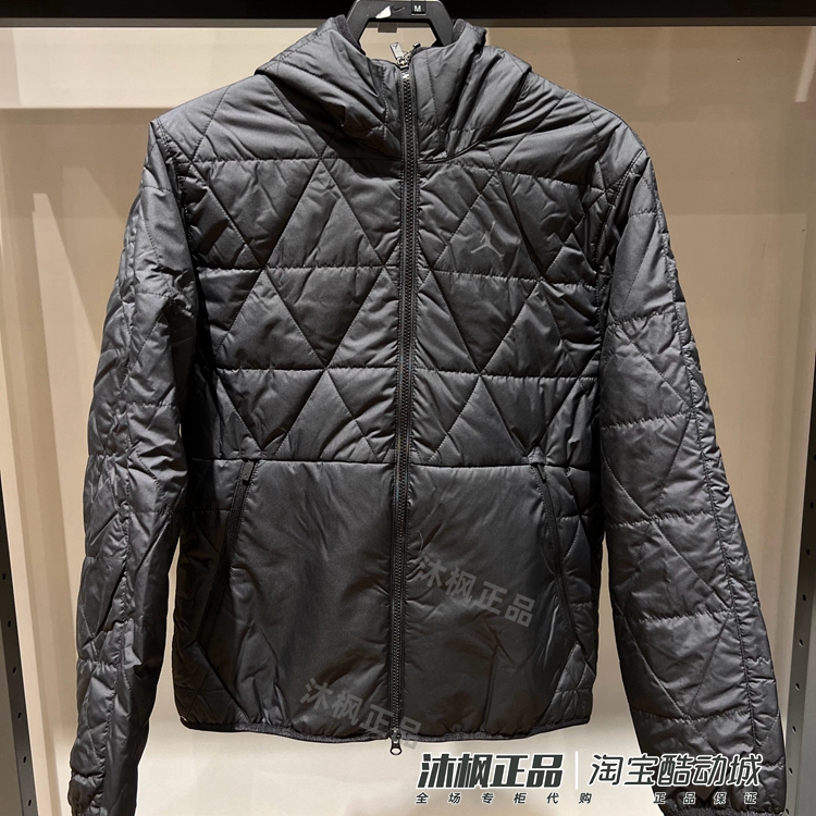 nike正品耐克棉服男冬季连帽保暖防风运动棉衣外套FZ3163-010-222