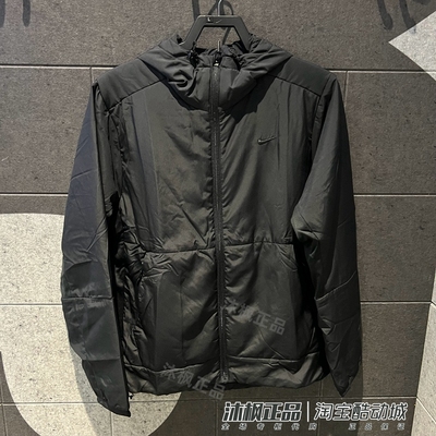 耐克防风冬季加绒耐克棉服连帽