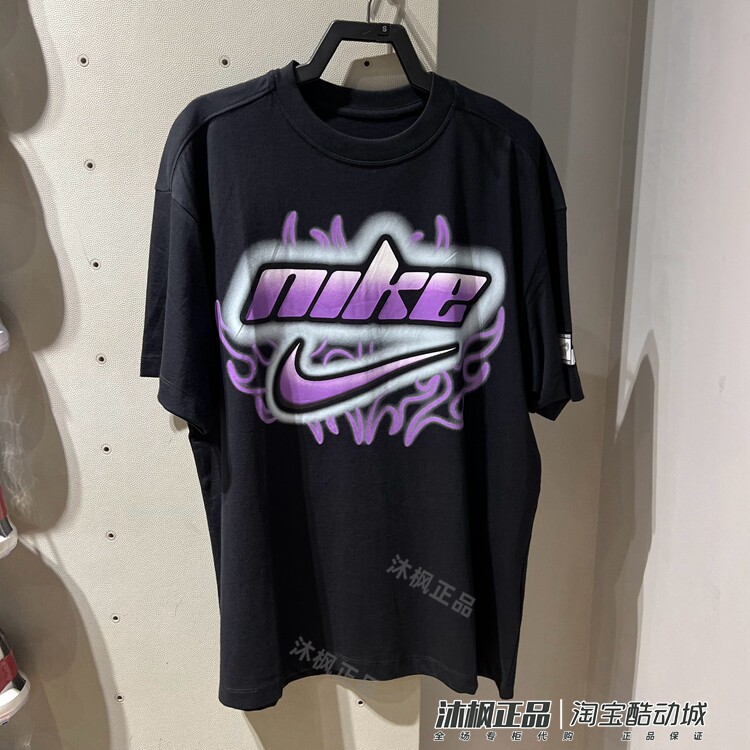 耐克短袖女运动休闲LOGO印花T恤