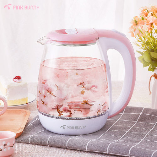 Pink Bunny/班尼兔 DQ-V008班尼兔养生壶玻璃电热水壶家用自动断