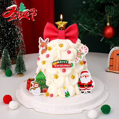 圣诞节蛋糕装饰许愿树插件