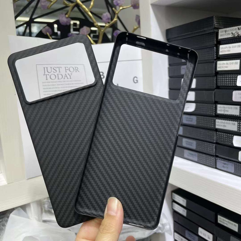 适用红米K70E凯夫拉碳纤维手机保护壳小米Poco X6 Pro防摔防刮防爆超薄进口芳纶手机保护套