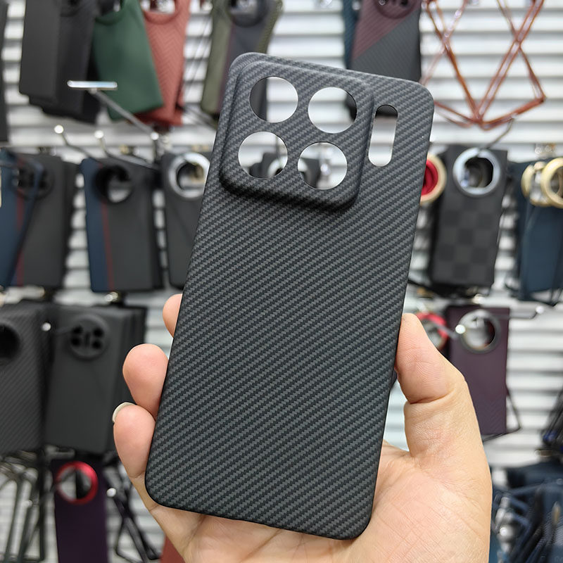 适用小米15S Pro凯夫拉碳纤维手机保护壳超薄芳纶防摔防刮防爆保护套