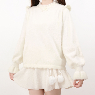 柔软毛衣内搭lolita宽松