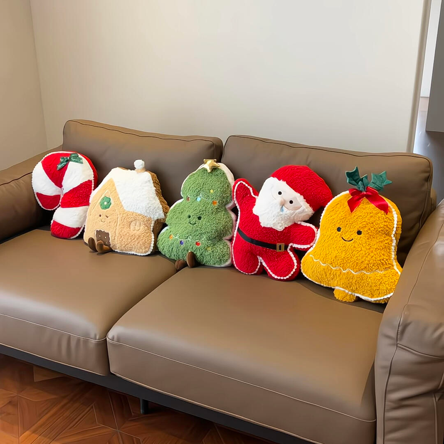 圣诞氛围拿捏！圣诞树靠枕