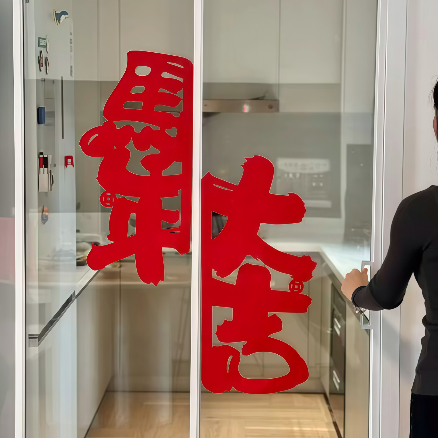 马年大吉福字门贴春节入户门装饰贴纸2026新年电梯门冰箱氛围贴画,节庆用品/礼品,福字/窗花/窗贴,淘宝优惠券,粉丝福利购,淘宝优惠卷