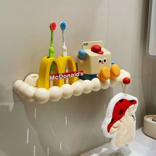 吸盘三角置物架放沐浴露浴室卫生间免打孔壁挂式洗漱台墙上收纳架