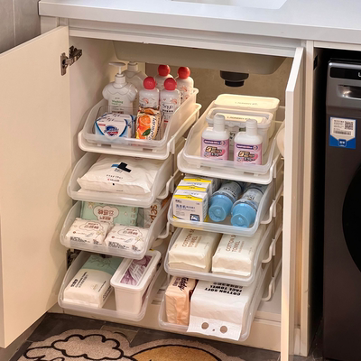 【家居好物】洗漱台下方收纳架