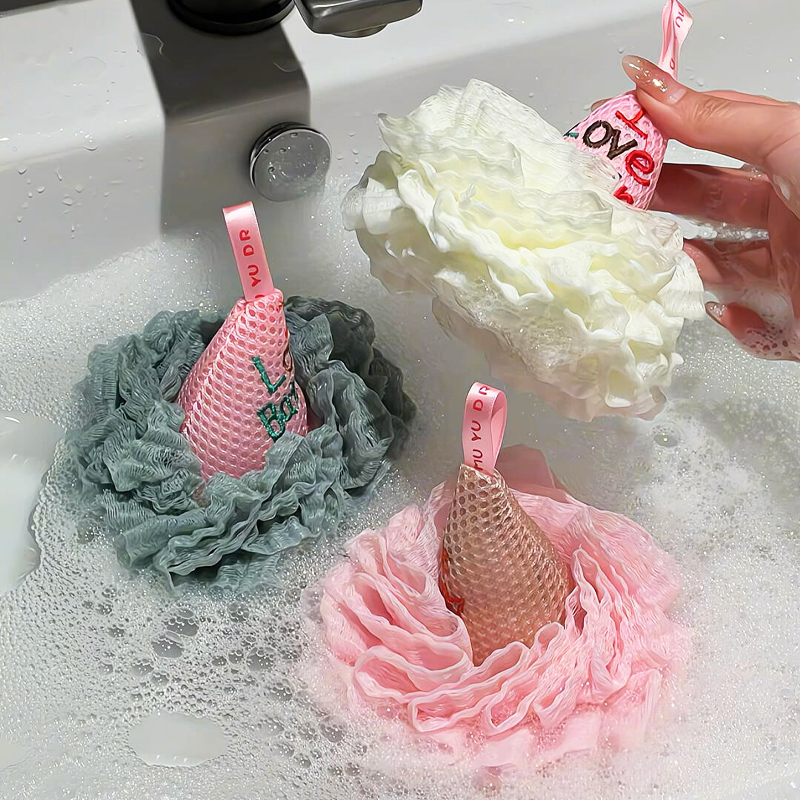 听劝！浴球就买这种不会散开的…