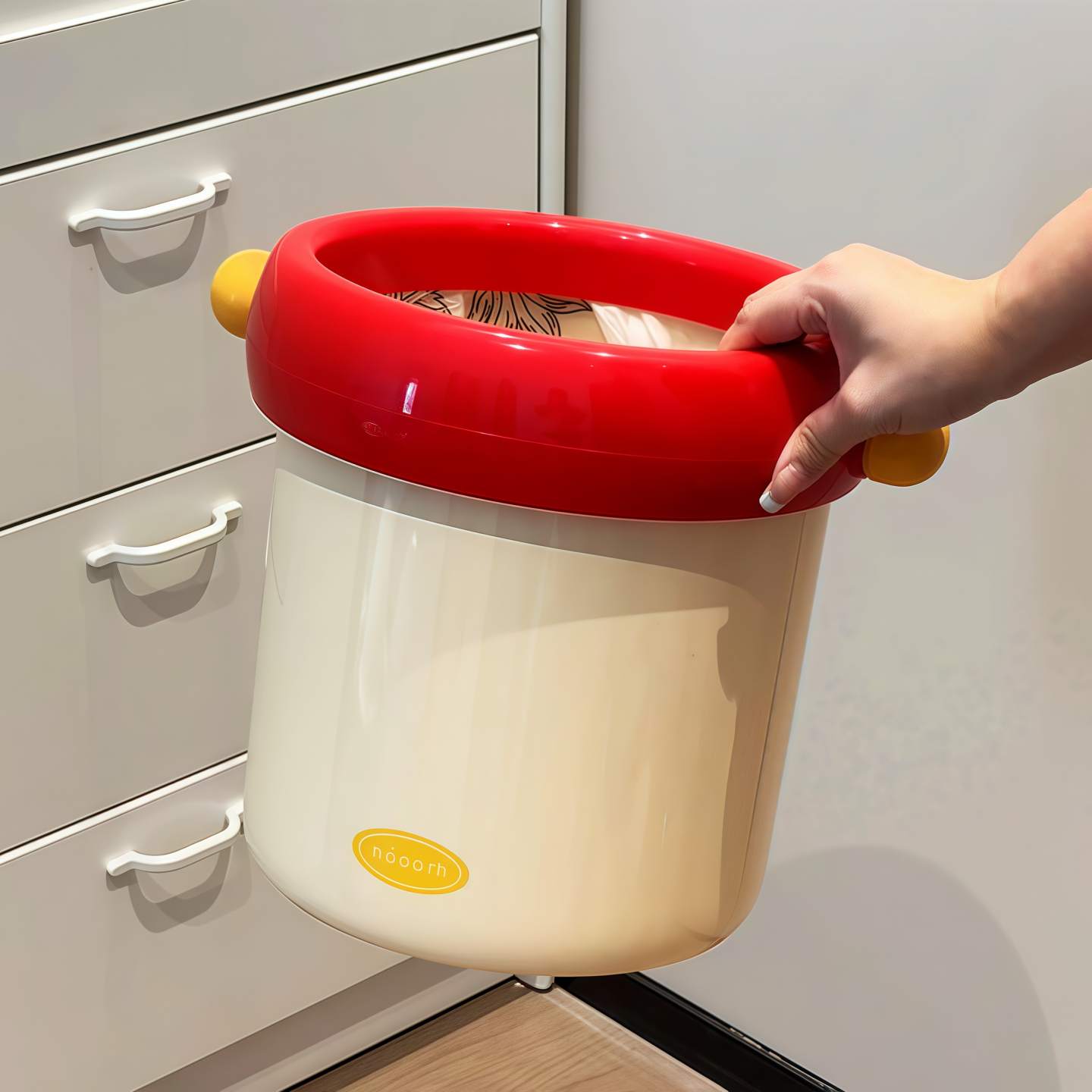 这垃圾桶是来报恩的吧～～