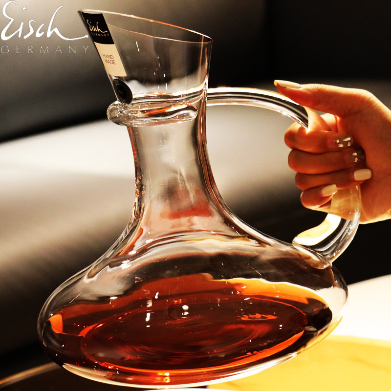德国Eisch进口高档水晶玻璃红酒醒酒器家用轻奢高级葡萄酒分酒器