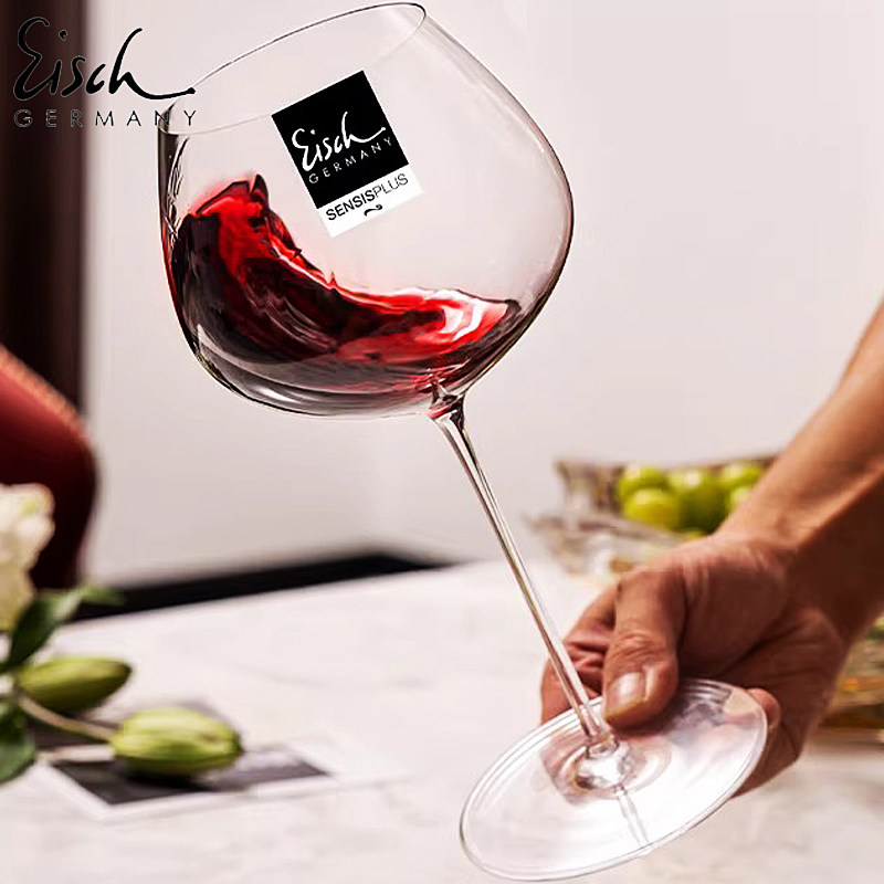Eisch德国进口高级手工水晶玻璃勃艮第高脚红酒杯白葡萄酒杯礼盒,餐饮具,葡萄酒/红酒杯,淘宝优惠券,粉丝福利购,淘宝优惠卷