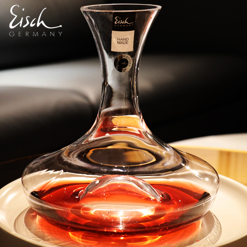 德国Eisch进口水晶玻璃红酒醒酒器家用高档轻奢高级葡萄酒分酒器