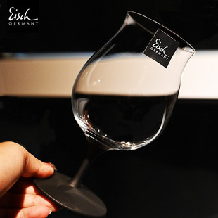 德国进口Eisch水晶玻璃带脚小麦精酿黑啤酒杯果汁饮料杯可乐杯子