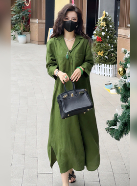 【Linda姐高端线】新款时尚气质百搭显瘦短袖连衣裙子AA6LJS0053