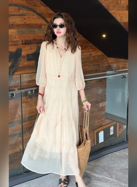 【Linda姐高端线】夏新款时尚少女简约宽松女装连衣裙AA6LJS0169