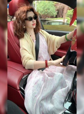 【Linda姐高端线】夏季新款时尚气质宽松无袖连衣裙AA6LYH0595