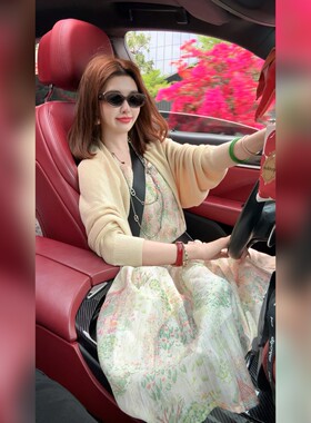 【Linda姐高端线】夏季新款时尚气质宽松无袖连衣裙AA6LYH0419