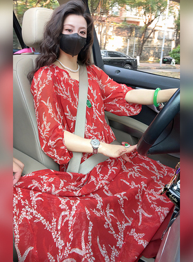 【Linda姐高端线】春夏新款时尚慵懒高级感女装连衣裙AA6LYH0035