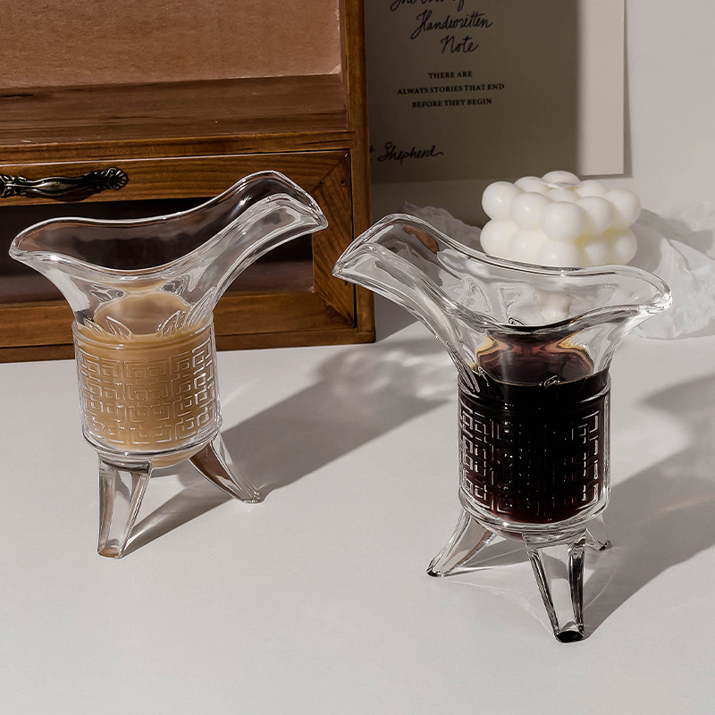 创意玻璃白酒杯咖啡饮料分酒器