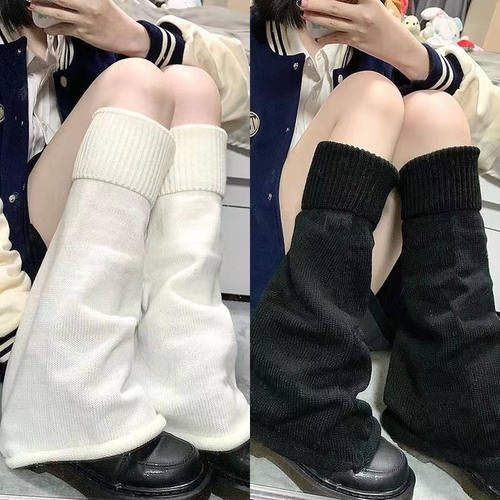 日韩秋冬款jk显瘦腿套