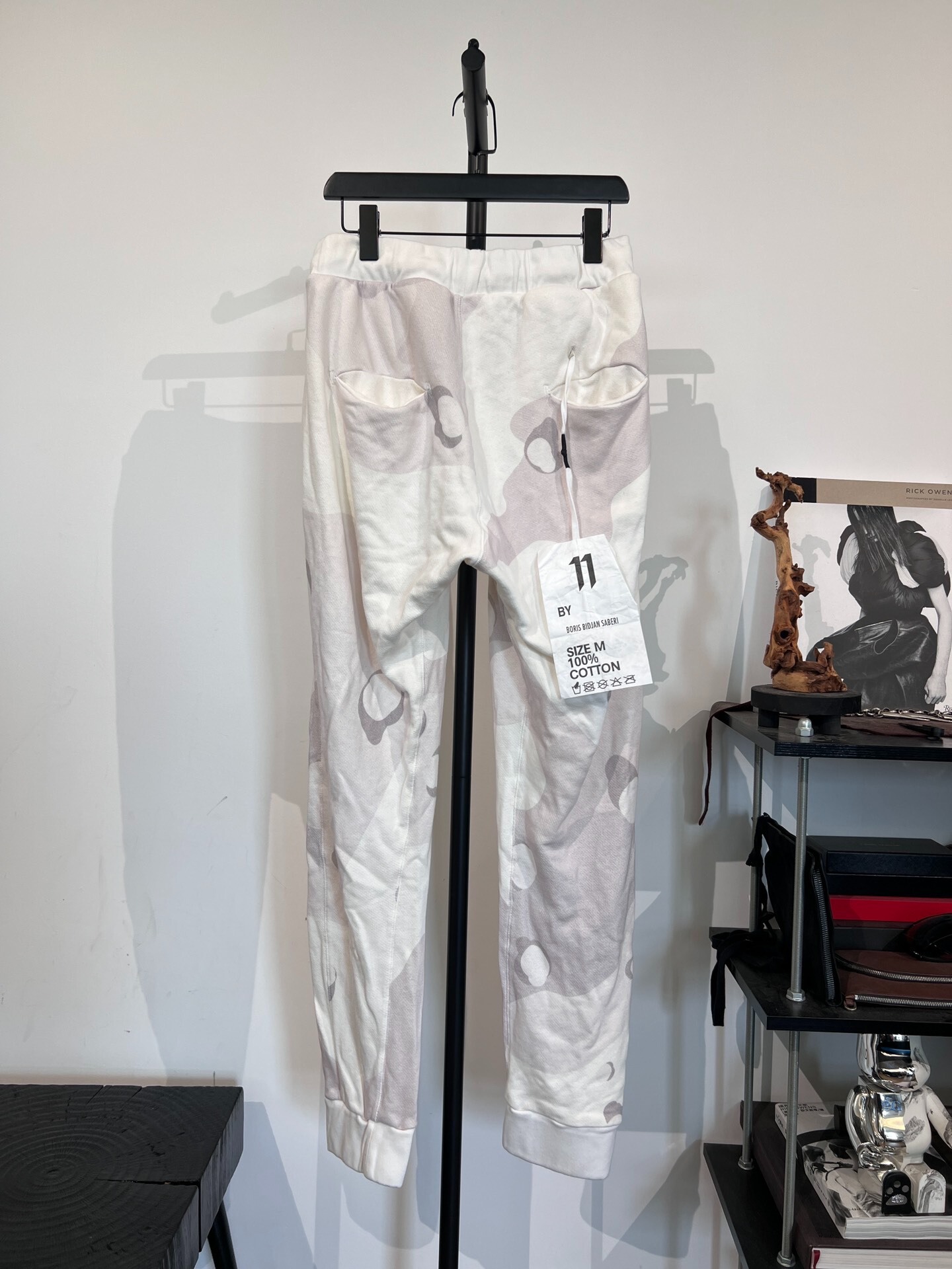 Boris Bidjan Saberi 11by bbs P3F Camo Cargo Sweatpants — front
