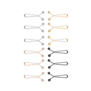 衬衫袖子固定夹袖口防下滑长改短固定器衣服下摆收紧神合金夹子器