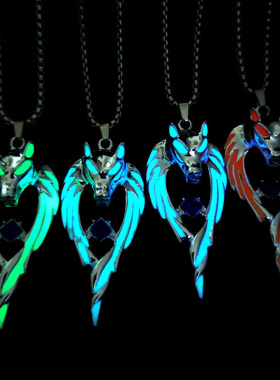 听谷夜光龙狼王街头嘻哈三件套男