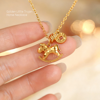 高领毛衣项链2016马年本命年项链