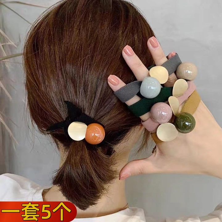 头绳短发留长过渡期神皮筋器