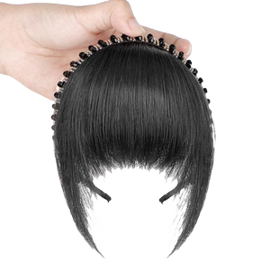 遮白发的头饰新款假发秃顶发箍刘海发箍一体式增加发量洋气水钻