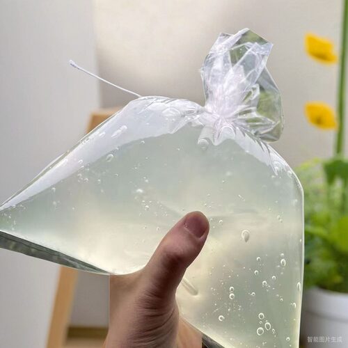 史莱姆2L硅胶假水袋装更实惠抱抱奶起泡胶超大桶厚实假水儿童无毒