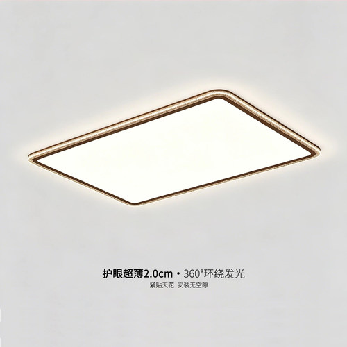 客厅吸顶灯中古风护眼大厅主灯