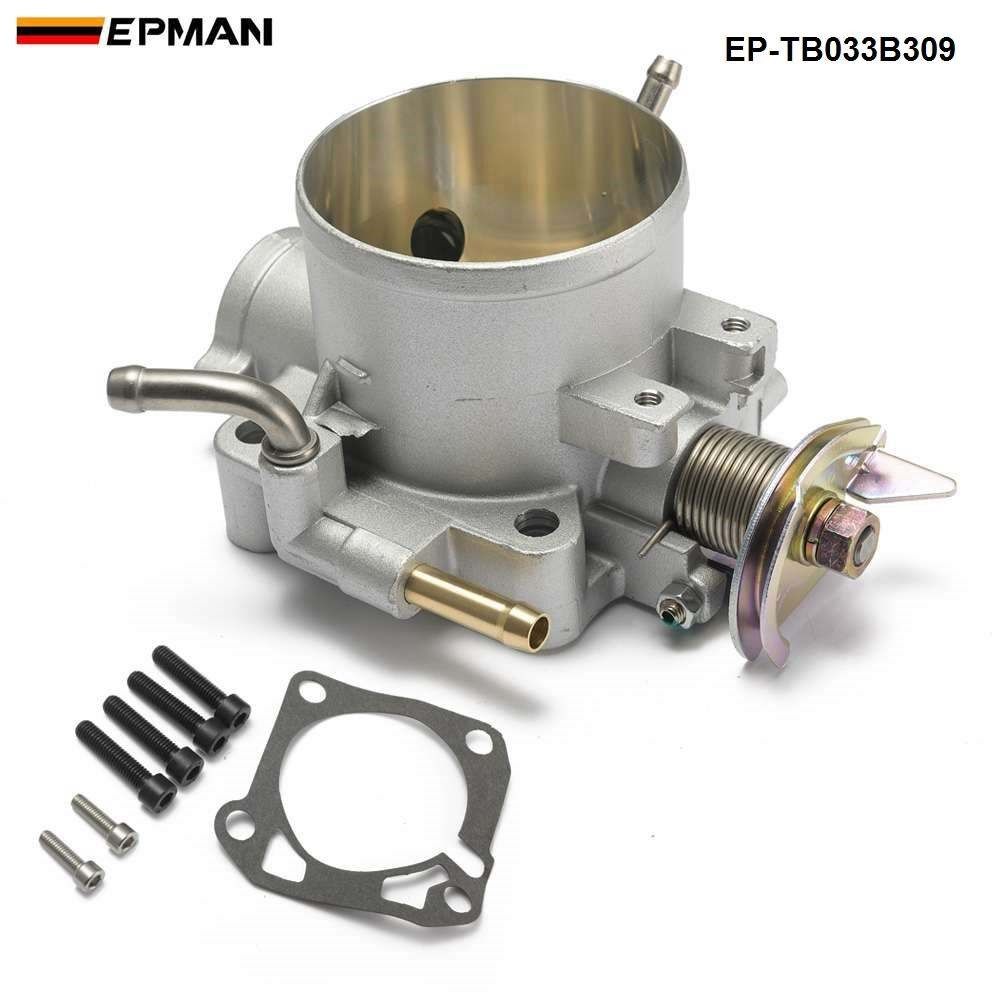 aluminum silver intake manifold 70mm throttle body  honda b1