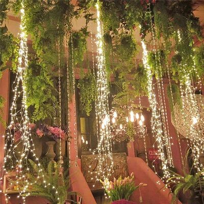 200 LEDs Waterfall Vine String Lights 3AA Battery Operated 2