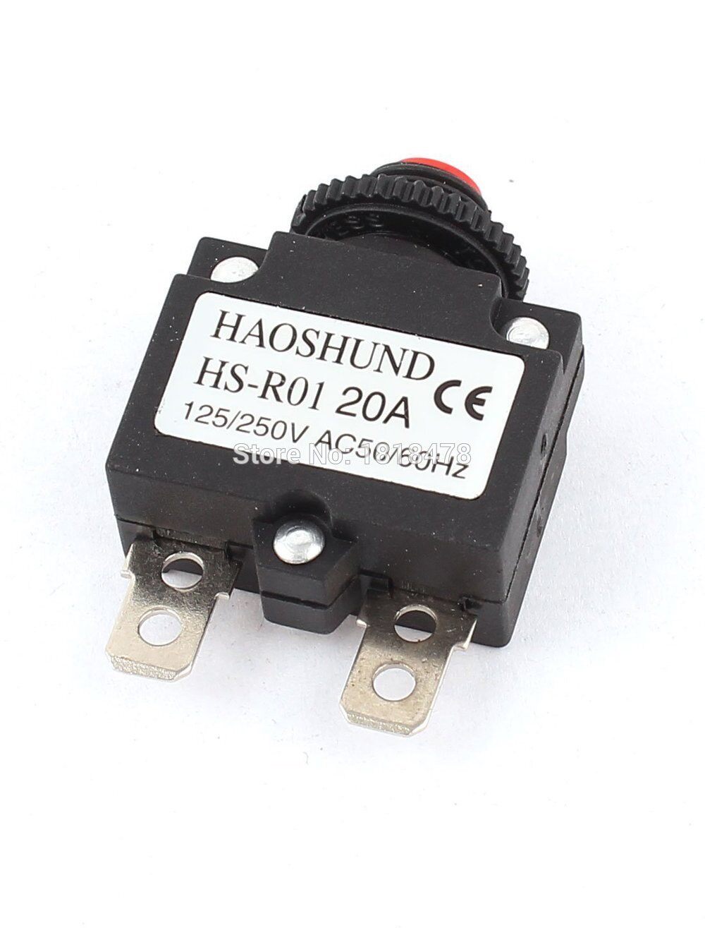 hs r01 20a  ac 125/250v 20a air compressor circuit breaker o