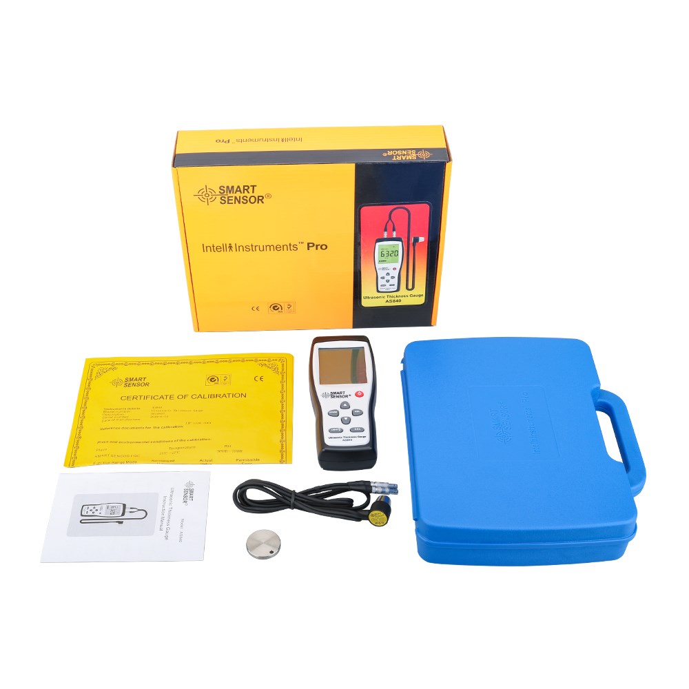 Digital Ultrasonic Thickness Gauge Sound Velocity Meter Stee